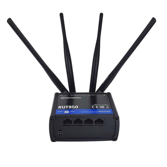 Маршрутизатор Teltonika RUT950 2G/3G/4G Router Dual-SIM Wi-Fi