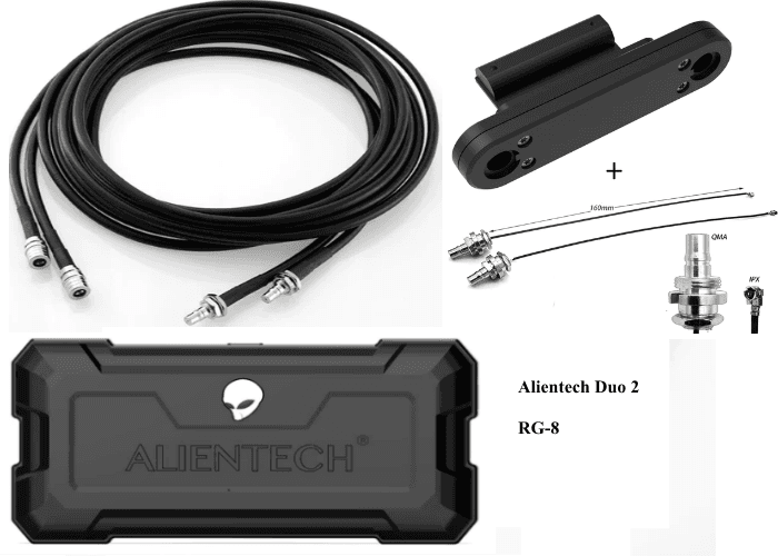 Антена підсилювач сигналу Alientech Duo II 2.4G/5.8G для DJI з кабелем 30 м RG-8